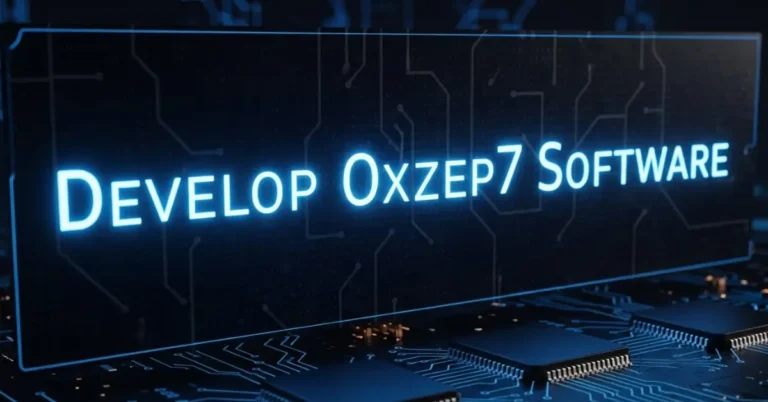 develop oxzep7 software