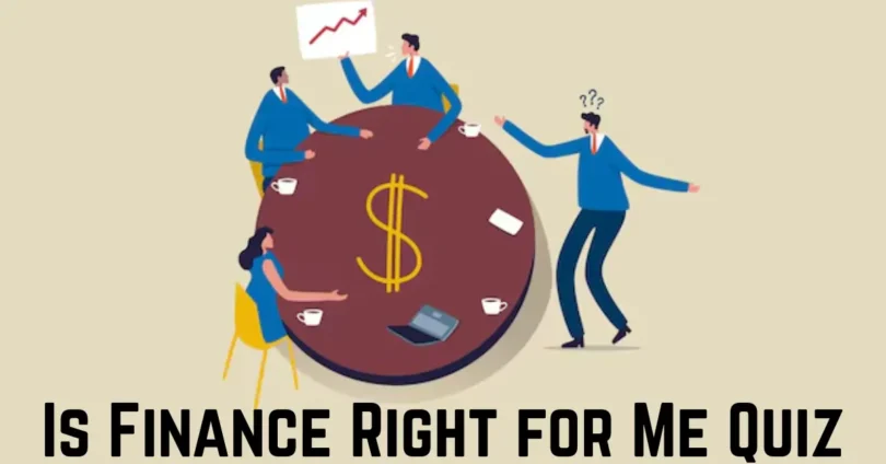 is finance right for me quiz