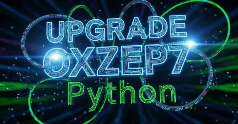 upgrade oxzep7 python