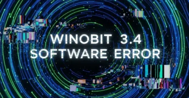 winobit3.4 software error